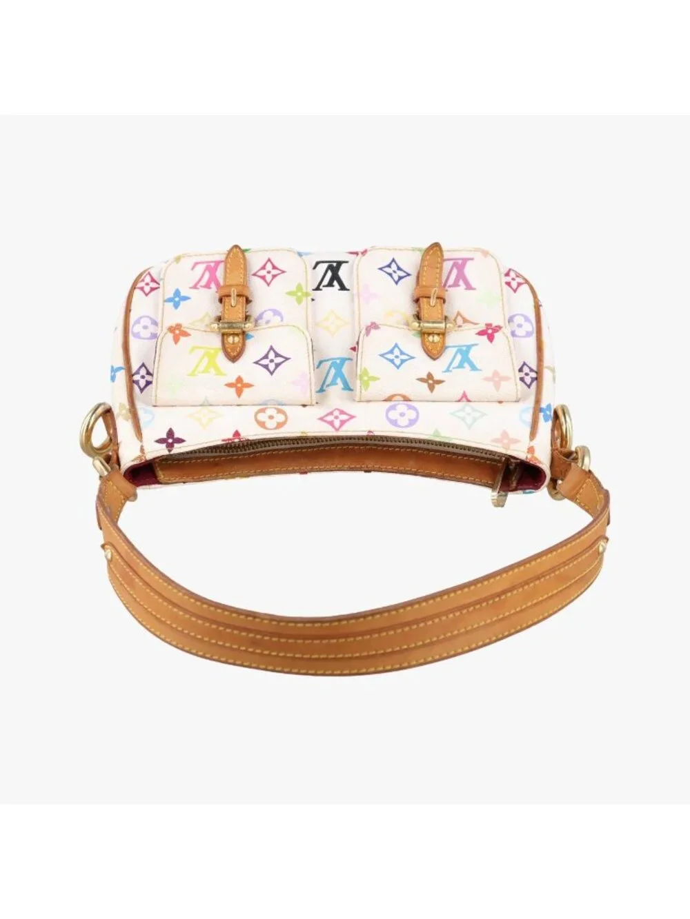 Louis Vuitton Lodge PM Blanc Monogram Multicolor